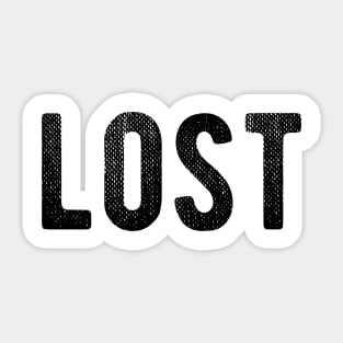 Lost Sticker